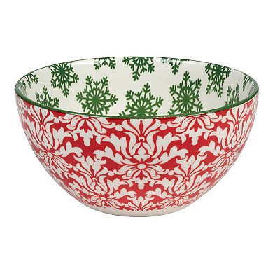 Certified International Set of 6 Winter Medley All Purpose Bowls