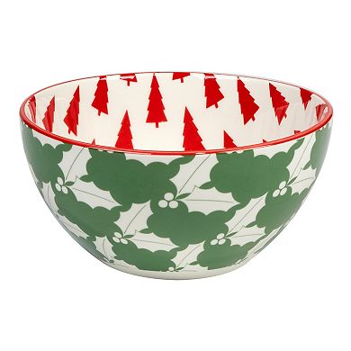 Certified International Set of 6 Winter Medley All Purpose Bowls