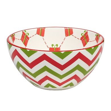 Certified International Set of 6 Holiday Fun All Purpose Bowls