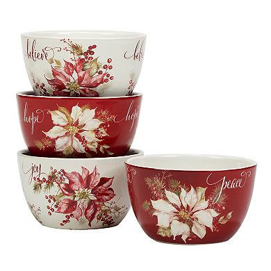 Certified International 16-Piece Winter's Joy Dinnerware Set