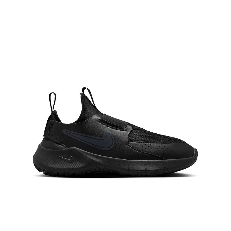 Nike Flex Runner 3 Kids' Road Running Shoes, Boy's, Size: 5, Black Grey