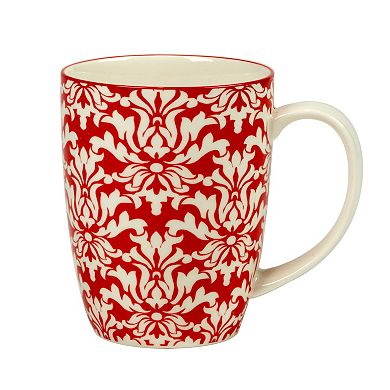 Certified International Set of 6 Winter Medley Mugs