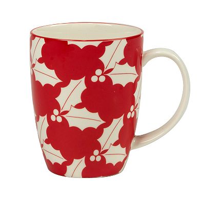 Certified International Set of 6 Winter Medley Mugs