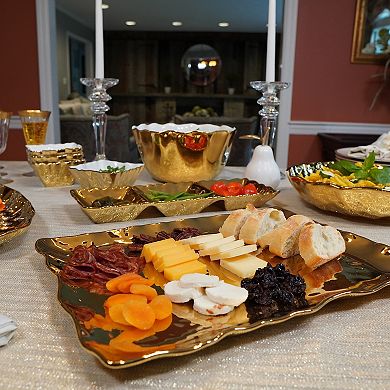 Certified International Gold Coast Rectangle Platter