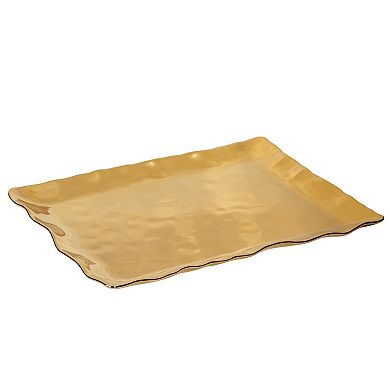 Certified International Gold Coast Rectangle Platter