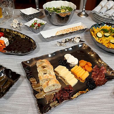 Certified International Silver Coast Rectangle Platter