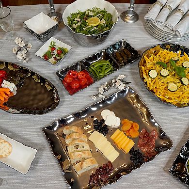 Certified International Silver Coast Rectangle Platter