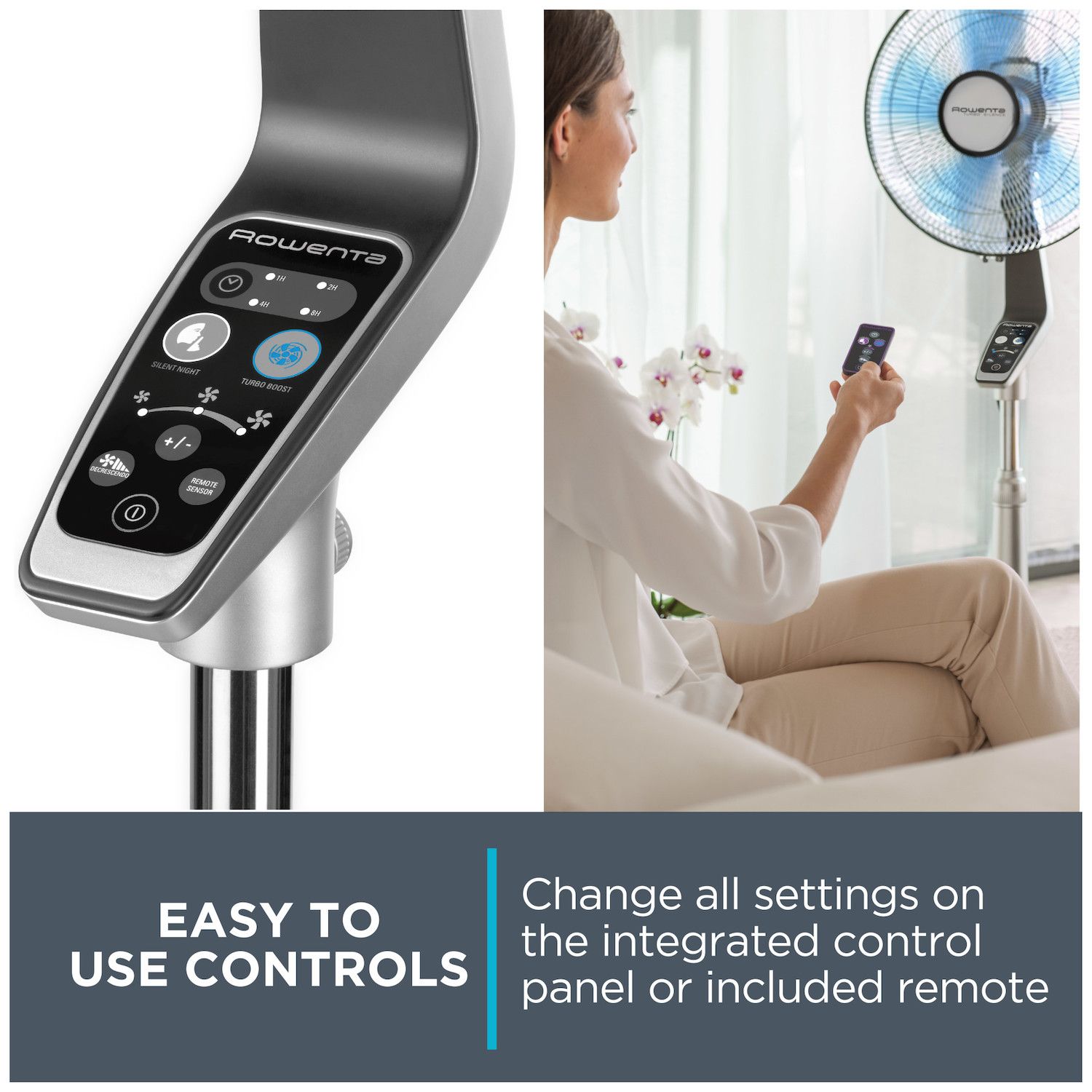 Rowenta VU5670 Stand Fan - Thumbnail 4