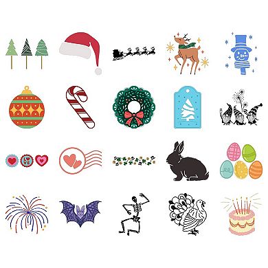 Cricut® Explore® 3 Smart Cutting Machine + Digital Content Bundle