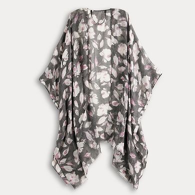Women's Sonoma Goods For Life® Open Weave Floral Cardigan