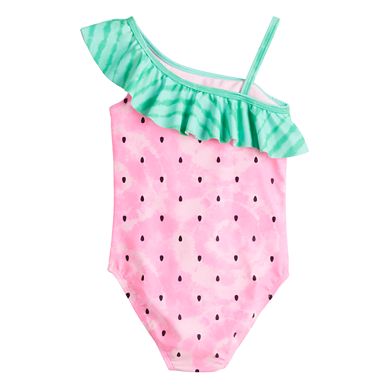 Baby & Toddler Girl Jumping Beans?? Off-the-Shoulder One-Piece Swimsuit