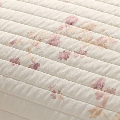 Simply Vera Vera Wang Sunwashed Botanical Printed Quilt Set