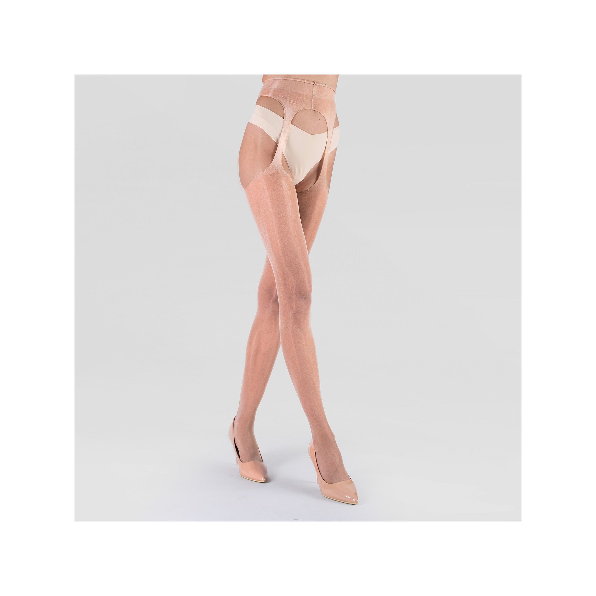 LECHERY® Sheer Suspender Tights, Womens, Size: Small-Medium