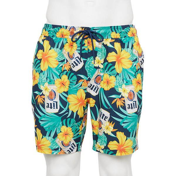 Men's Miller Lite 9in. Swim Trunks