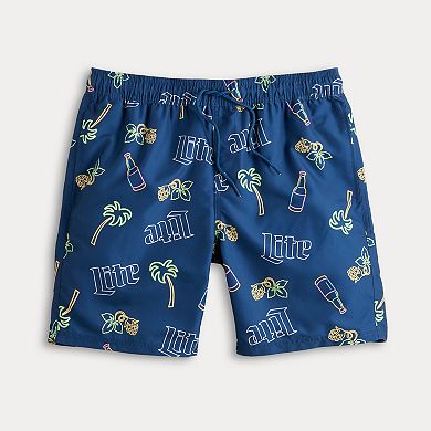 Men's Miller Lite 7" Swim Trunks