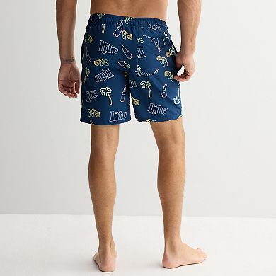 Men's Miller Lite 9-in. Swim Trunks