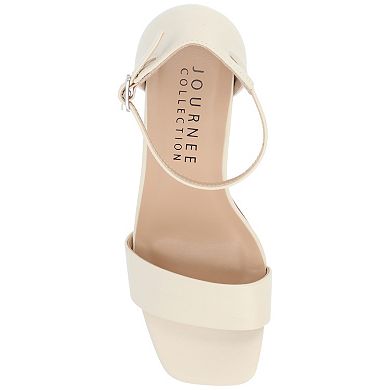 Journee Valenncia Women's SuperNatural Shades Tru Comfort Foam Dress Sandals