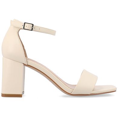 Journee Valenncia Women's SuperNatural Shades Tru Comfort Foam Dress Sandals
