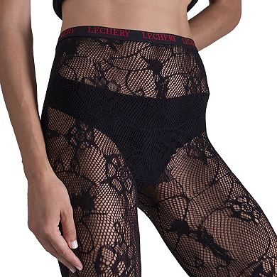 LECHERY® Floral Net Tights