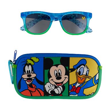 Disney's Mickey Mouse & Friends Boys' Sunglasses & Case Set