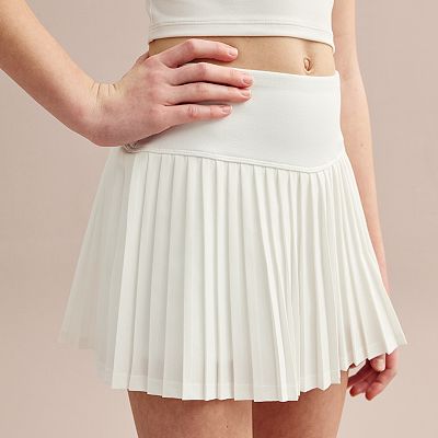 Girls 7 20 Tek Gear Pleated Skort