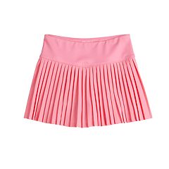 Buy Girls Pink Textured Regular Fit Skirt Online - 318274