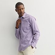 kohls purple dress shirt Men's Purple Dress Shirts: Add a Pop of Color to Your Formal Look