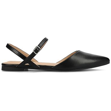 Journee Martine Women's SuperNatural Shades Tru Comfort Foam Dress Flats
