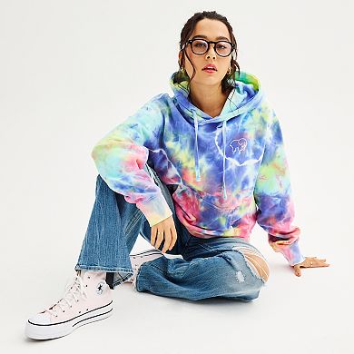 Juniors IVORY ELLA Cloud 9 Tie Dye Hoodie