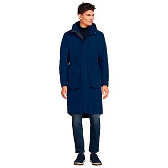 Men's Lands' End Squall Waterproof Insulated Winter Stadium Coat