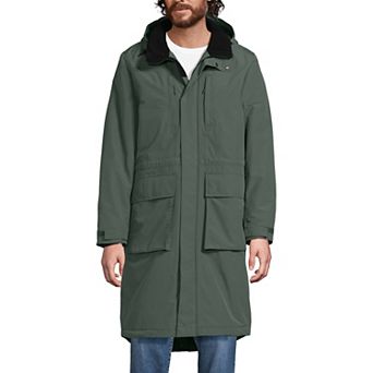 Men's Lands' End Squall Waterproof Insulated Winter Stadium Coat