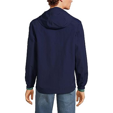 Adult Lands' End Squall Waterproof Anorak Pullover Jacket