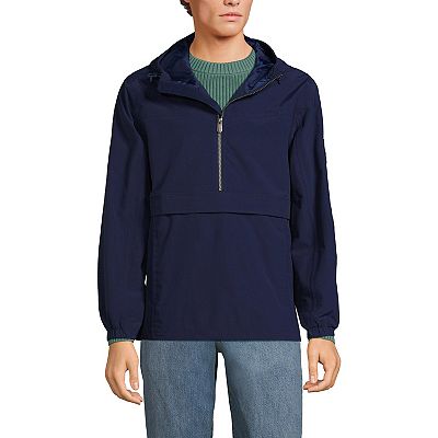 Women s Lands End Squall Waterproof Anorak Pullover Jacket