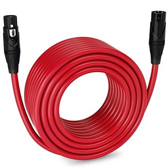 LyxPro XLR Cable, 150 Feet Male-to-Female, 3 Pin Mic Cable