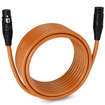 LyxPro XLR Cable, 30 Feet Male-to-Female, 3 Pin Mic Cable