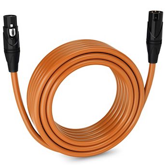 LyxPro XLR Cable, 50 Feet Male-to-Female, 3 Pin Mic Cable
