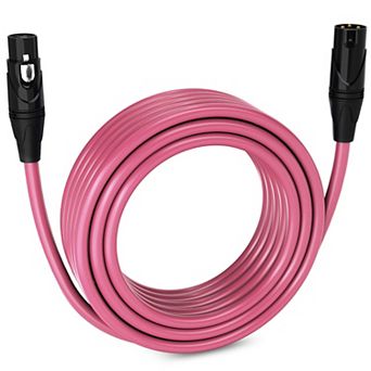 LyxPro XLR Cable, 50 Feet Male-to-Female, 3 Pin Mic Cable