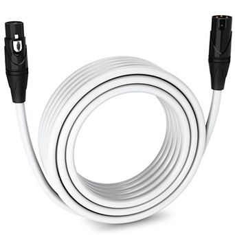 LyxPro XLR Cable, 50 Feet Male-to-Female, 3 Pin Mic Cable