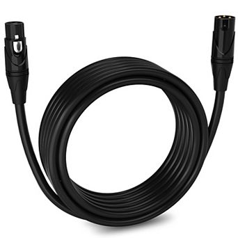 LyxPro XLR Cable, 20 Feet Male-to-Female, 3 Pin Mic Cable
