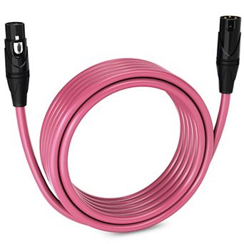 LyxPro XLR Cable, 20 Feet Male-to-Female, 3 Pin Mic Cable