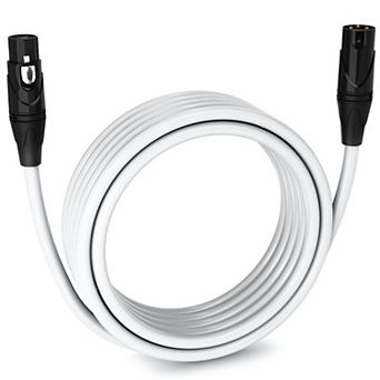 LyxPro XLR Cable, 20 Feet Male-to-Female, 3 Pin Mic Cable