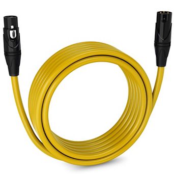 LyxPro XLR Cable, 20 Feet Male-to-Female, 3 Pin Mic Cable