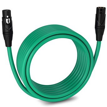 LyxPro XLR Cable, 25 Feet Male-to-Female, 3 Pin Mic Cable