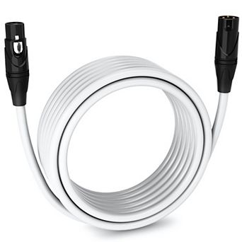 LyxPro XLR Cable, 25 Feet Male-to-Female, 3 Pin Mic Cable