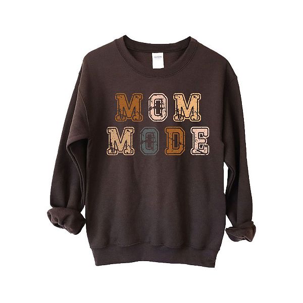 Colorful Mom Mode Stacked Sweatshirt