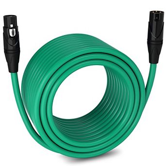 LyxPro XLR Cable, 100 Feet Male-to-Female, 3 Pin Mic Cable
