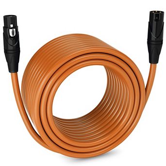 LyxPro XLR Cable, 100 Feet Male-to-Female, 3 Pin Mic Cable