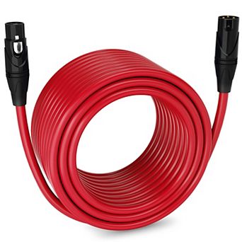 LyxPro XLR Cable, 100 Feet Male-to-Female, 3 Pin Mic Cable