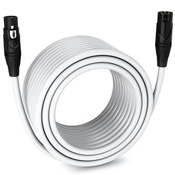 LyxPro XLR Cable, 100 Feet Male-to-Female, 3 Pin Mic Cable