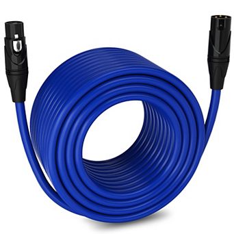 LyxPro XLR Cable, 250 Feet Male-to-Female, 3 Pin Mic Cable